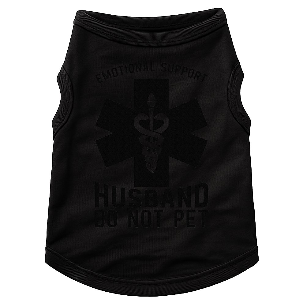 Do Not Pet Emotional Support Husband Doggie Tank