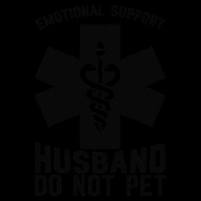 Do Not Pet Emotional Support Husband 16 in Basic Backpack