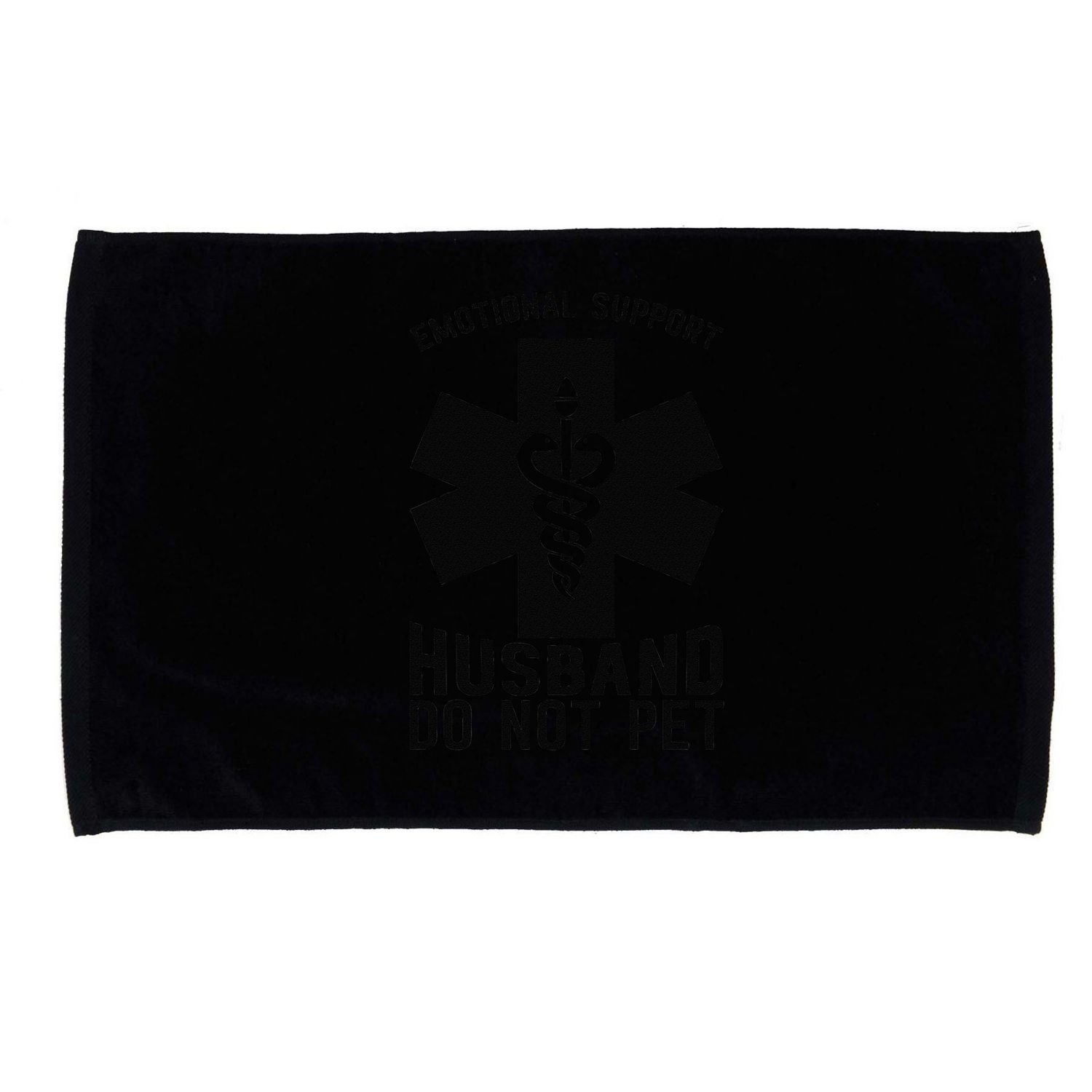 Do Not Pet Emotional Support Husband Microfiber Hand Towel