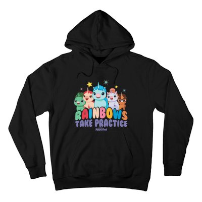 DreamWorks Not Quite Narwhal Rainbows Take Practice Hoodie