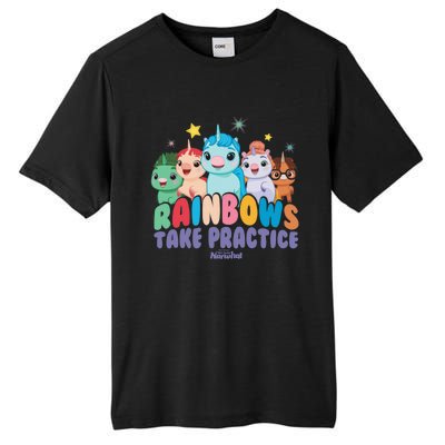 DreamWorks Not Quite Narwhal Rainbows Take Practice Tall Fusion ChromaSoft Performance T-Shirt