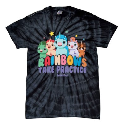 DreamWorks Not Quite Narwhal Rainbows Take Practice Tie-Dye T-Shirt