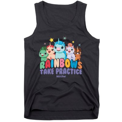 DreamWorks Not Quite Narwhal Rainbows Take Practice Tank Top