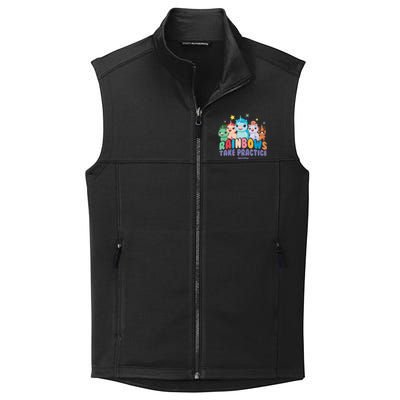 DreamWorks Not Quite Narwhal Rainbows Take Practice Collective Smooth Fleece Vest