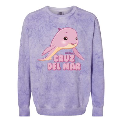 DreamWorks Not Quite Narwhal Cruz Del Mar Colorblast Crewneck Sweatshirt