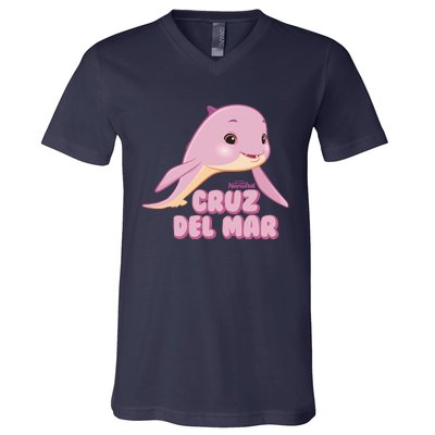 DreamWorks Not Quite Narwhal Cruz Del Mar V-Neck T-Shirt