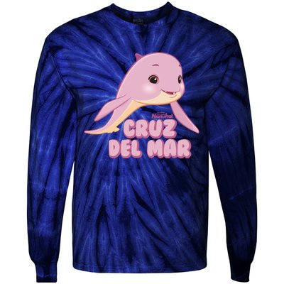 DreamWorks Not Quite Narwhal Cruz Del Mar Tie-Dye Long Sleeve Shirt