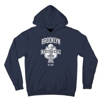 Distressed Net Retro Look Party Tailgate NY Fan Gift Hoodie