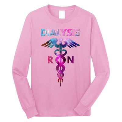 Dialysis Nephrology Registered Nurse Hospital Cute RN Nurses Long Sleeve Shirt