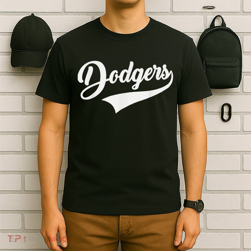 Dodgers Name Retro Vintage T-Shirt
