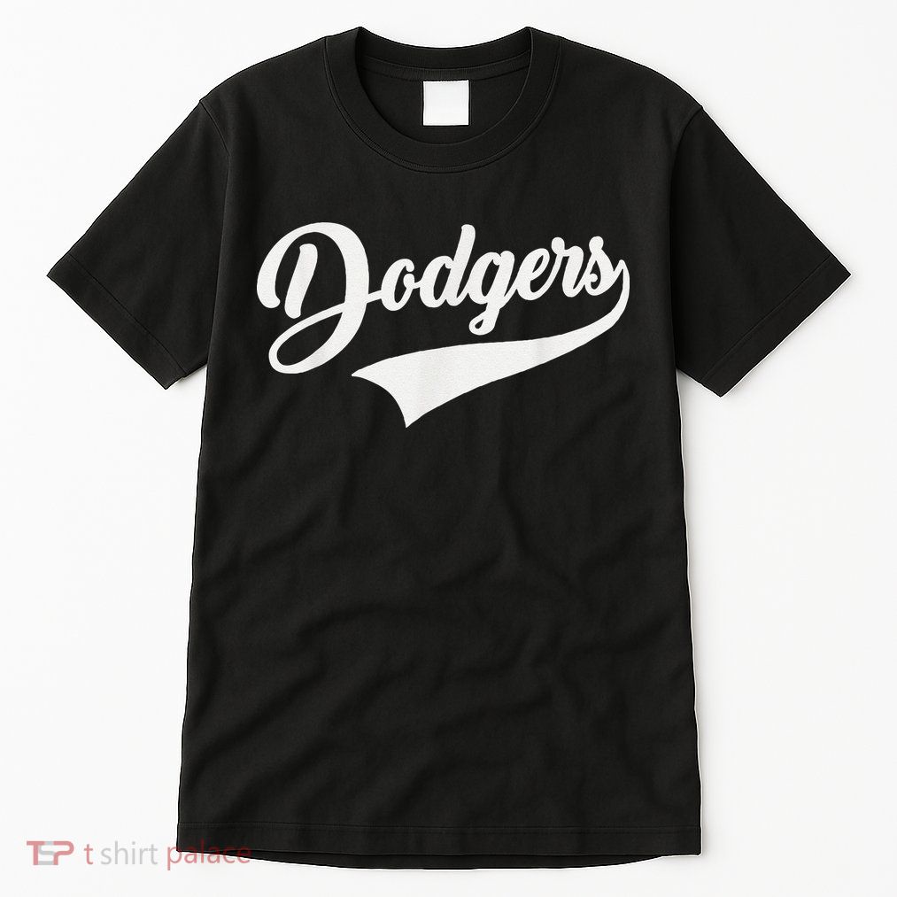 Dodgers Name Retro Vintage Tall T-Shirt
