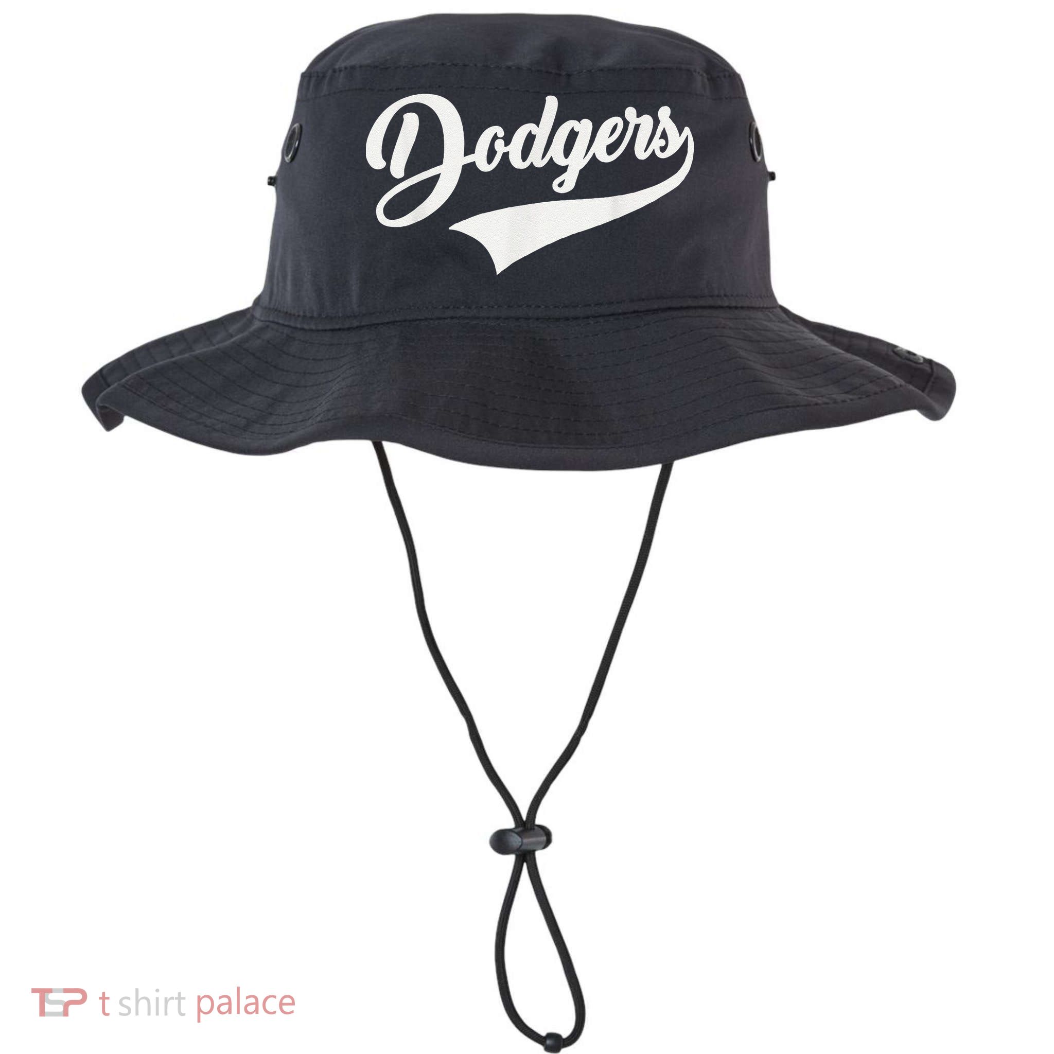Dodgers Name Retro Vintage Bucket Hat