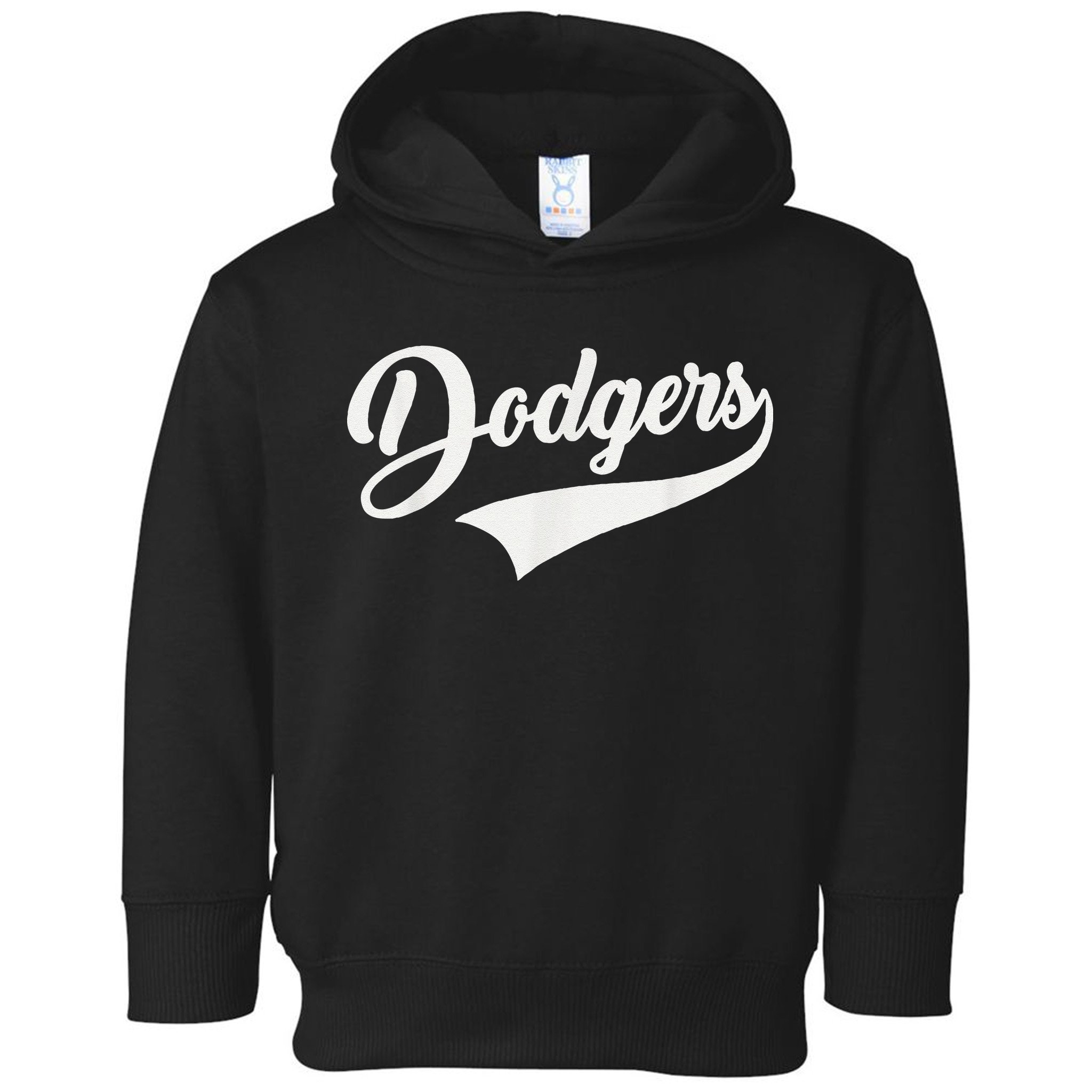 Dodgers Name Retro Vintage Toddler Hoodie