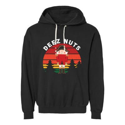 Deez Nut Retro Garment-Dyed Fleece Hoodie