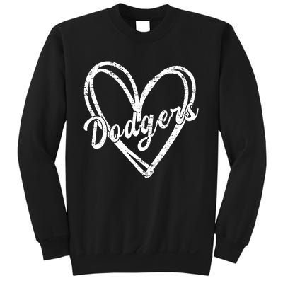 Dodgers Name Retro Vintage Apparel Gift Dodgers Lover Sweatshirt