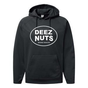 Deez Nuts Roasted Peanuts Performance Fleece Hoodie