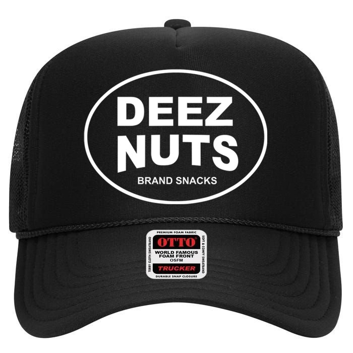 Deez Nuts Roasted Peanuts High Crown Mesh Back Trucker Hat