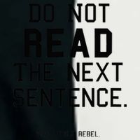 Do Not Read The Next Sentence Funny Infant Baby Jersey Bodysuit