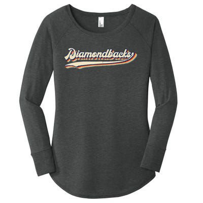 Diamondbacks Name Retro Vintage Gift For Men Women Women's Perfect Tri Tunic Long Sleeve Shirt