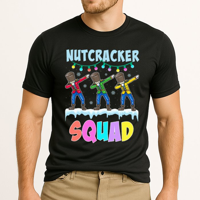 Dabbing Nutcracker Squad Christmas Ballet Pj Xmas Performance Shirt
