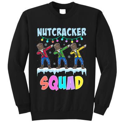 Dabbing Nutcracker Squad Christmas Ballet Pj Xmas Sweatshirt
