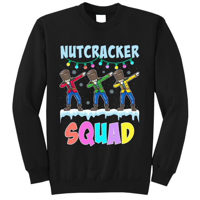 Dabbing Nutcracker Squad Christmas Ballet Pj Xmas Sweatshirt