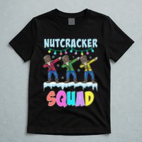 Dabbing Nutcracker Squad Christmas Ballet Pj Xmas T-Shirt