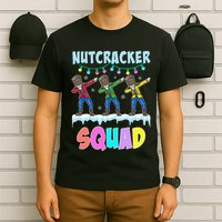 Dabbing Nutcracker Squad Christmas Ballet Pj Xmas T-Shirt