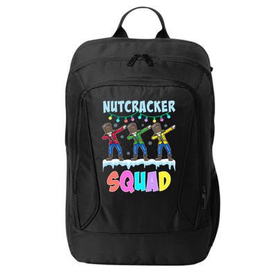 Dabbing Nutcracker Squad Christmas Ballet Pj Xmas City Backpack