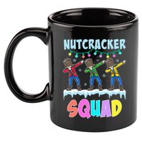 Dabbing Nutcracker Squad Christmas Ballet Pj Xmas 11oz C Handle Ceramic Mug
