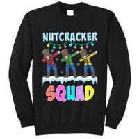 Dabbing Nutcracker Squad Christmas Ballet Pj Xmas Tall Sweatshirt