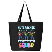 Dabbing Nutcracker Squad Christmas Ballet Pj Xmas 25L Jumbo Tote