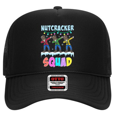 Dabbing Nutcracker Squad Christmas Ballet Pj Xmas Trucker Hat
