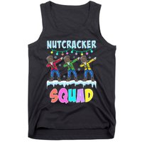 Dabbing Nutcracker Squad Christmas Ballet Pj Xmas Tank Top