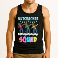 Dabbing Nutcracker Squad Christmas Ballet Pj Xmas Tank Top