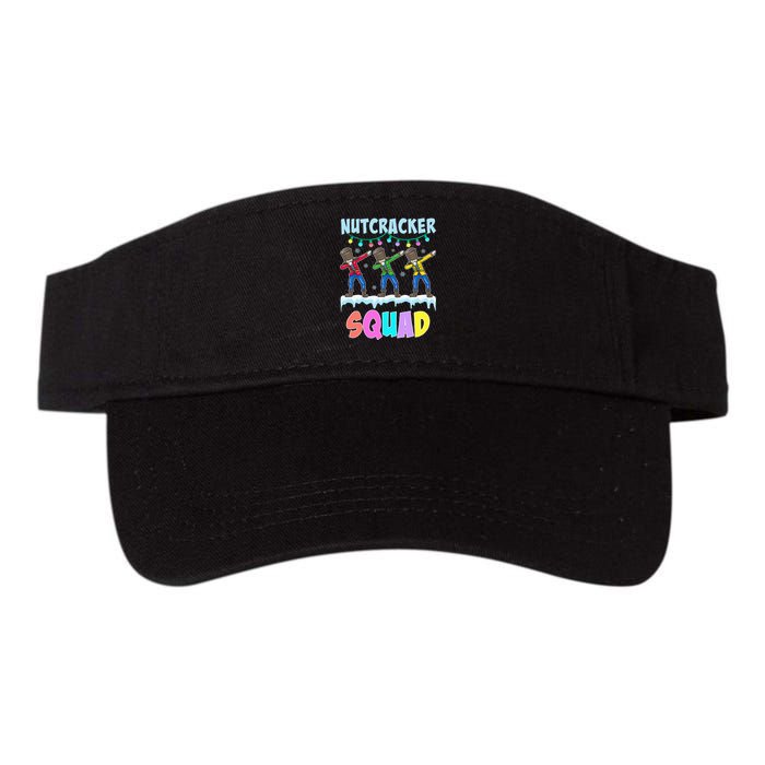 Dabbing Nutcracker Squad Christmas Ballet Pj Xmas Visor