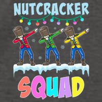 Dabbing Nutcracker Squad Christmas Ballet Pj Xmas Vector Backpack