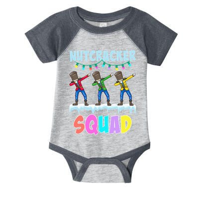 Dabbing Nutcracker Squad Christmas Ballet Pj Xmas Infant Baby Jersey Bodysuit