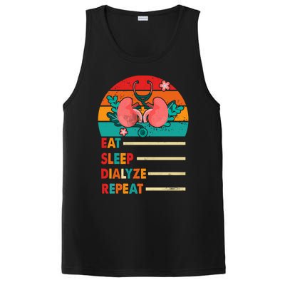 Dialysis Nurse Schedule Eat Sleep Dialyze Repeat Nurse Mom Meaningful Gift PosiCharge Competitor Tank