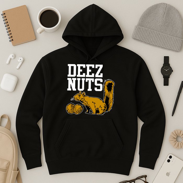 Deez Nuts Squirrel Hoodie