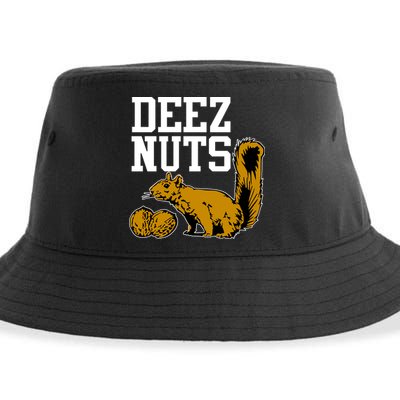 Deez Nuts Squirrel Sustainable Bucket Hat