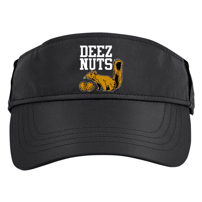Deez Nuts Squirrel Adult Drive Performance Visor