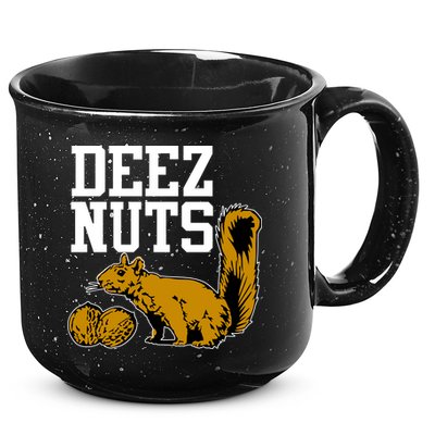 Deez Nuts Squirrel 15oz Campfire Ceramic Mug
