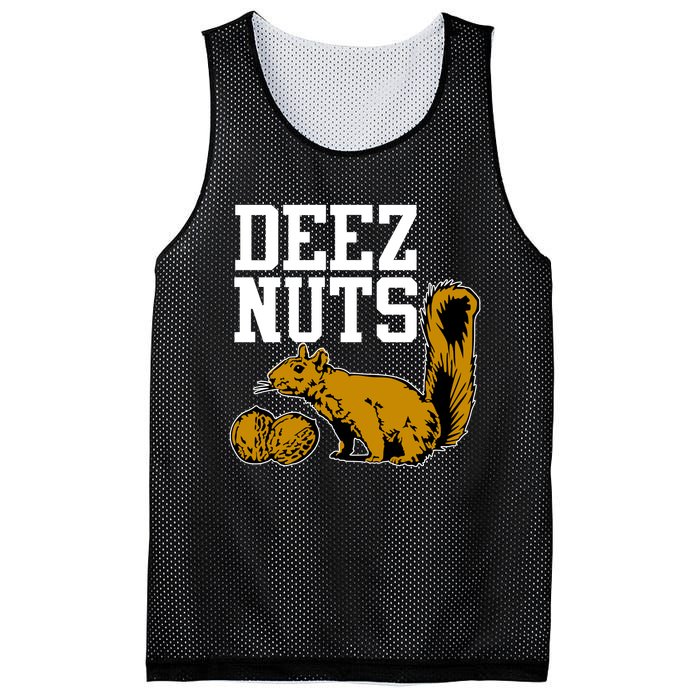 Deez Nuts Squirrel Mesh Reversible Basketball Jersey Tank