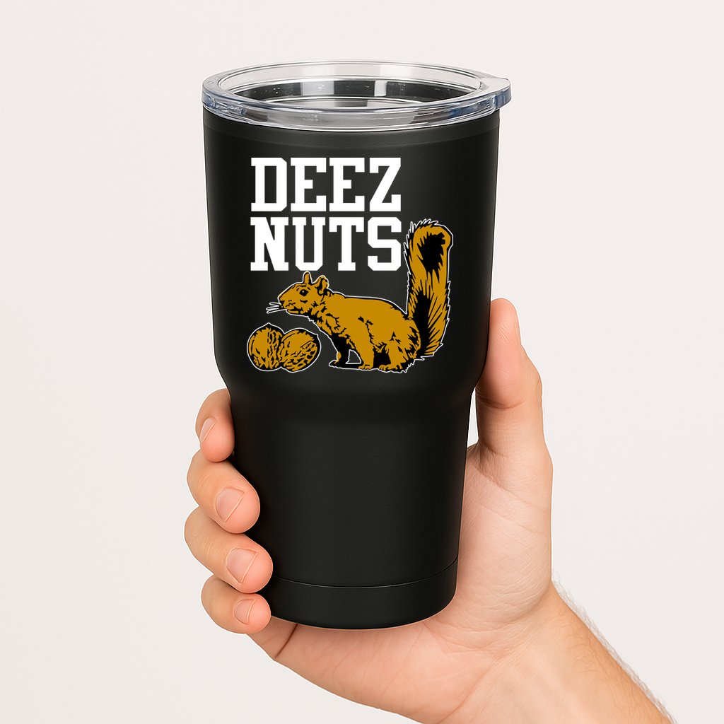 Deez Nuts Squirrel Tumbler