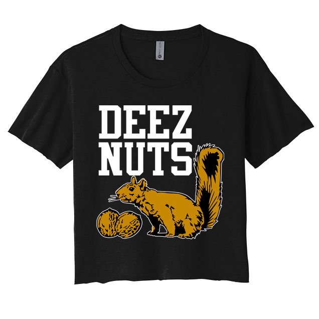 Deez Nuts Squirrel Crop Top