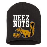 Deez Nuts Squirrel Short Acrylic Beanie