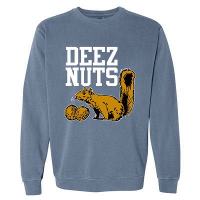 Deez Nuts Squirrel Garment-Dyed Sweatshirt