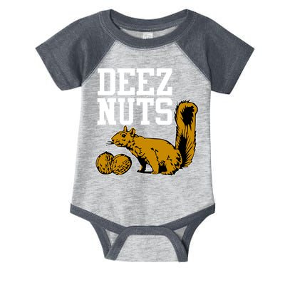 Deez Nuts Squirrel Infant Baby Jersey Bodysuit
