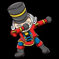 Dabbing Nutcracker Squad Matching Christmas Sweatshirt